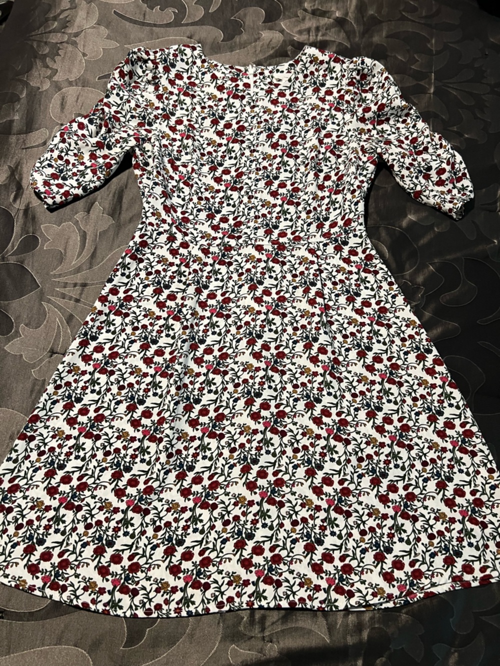 A Loves A Women’s White Dress Small Red Floral Print Girlhoodcore Size Small